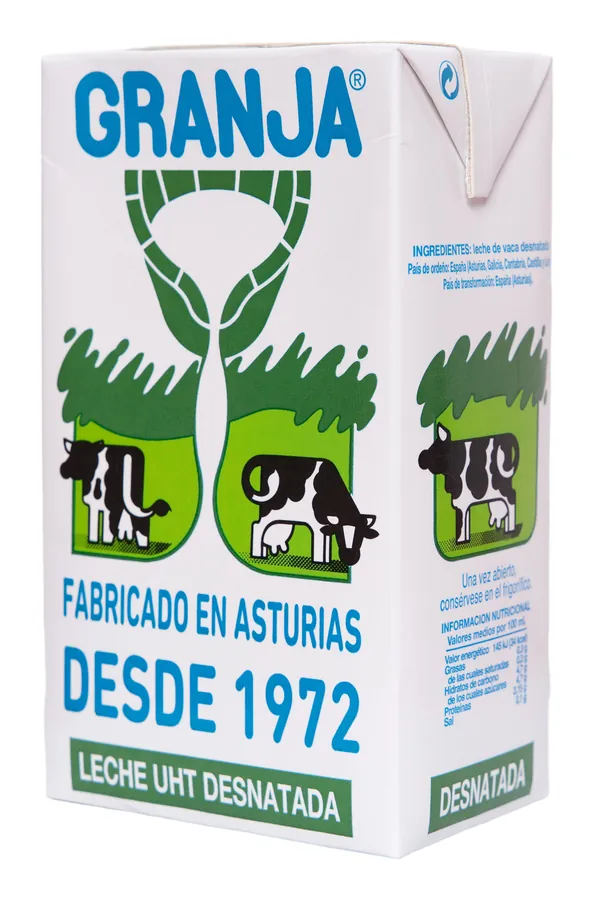 Brik de leche Granja Desnatada