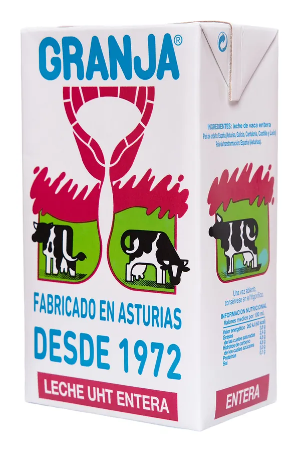 Brik de leche Granja Entera