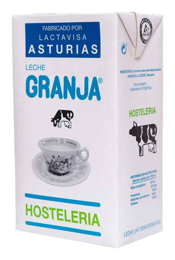 Brik de leche Granja Hostelería