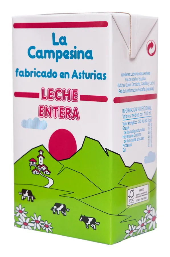Brik de leche La Campesina Entera