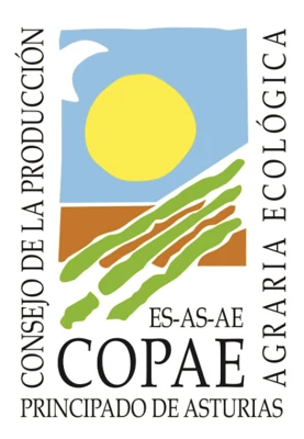 Sello del Consejo de la Producción Agraria Ecológica del Principado de Asturias (COPAE)